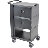 Ergotron TeachWell Tablet Management Cart with Two Modules - 25.00 lb Capacity - 4 x 4