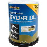 Aleratec 300120 DVD Recordable Media - DVD+R DL - 8x - 8.50 GB - 100 P - 300120