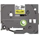 BROTHER Brother TZE-FX651 Black on yellow Flexible Label Tape