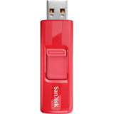 SanDisk Cruzer SDCZ36E-008G-B35SR 8 GB USB 2.0 Flash Drive - Red SDCZ36E-008G-B35SR