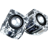 i.Sound DGUN-2527 2.0 Speaker System - Transparent - DGUN2527