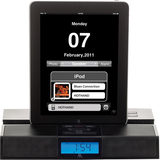 Acoustic Research ARS20I Desktop Clock Radio - Stereo - Apple Dock Interface - Proprietary Interface - 2 x Alarm - FM - iPad Dock