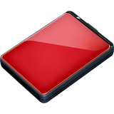 Buffalo MiniStation Plus HD-PNTU3 500 GB External Hard Drive - Red HD-PNT500U3R