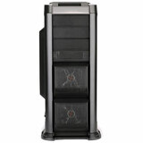 Zalman GS1200 System Cabinet - Full-tower - Black - Plastic, Steel, Al - GS1200