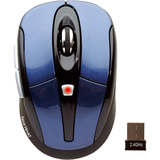 GEAR HEAD Gear Head MP2650BLU-CP10 Mouse - Optical - Wireless - Radio Frequency - Blue