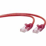 Wirewerks 7FT CAT5E SNAGLESS CROSSOVER PATCH CABLE RED CAT-5CARD007