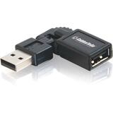 GENERIC C2G FlexUSB USB 2.0 A Male to A Female Adapter - Black