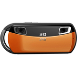 DXG DXG-018 3D Compact Camera-2 mm - Orange - DXG018O