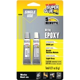 SUPER GLUE Super Glue Single Use Quick Setting Metal Epoxy