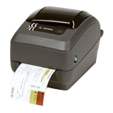 Zebra GX430t Direct Thermal/Thermal Transfer Printer - Monochrome - Desktop - Label Print GX43-102510-000