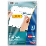 Avery Index Maker Clear Label Divider AVE11427