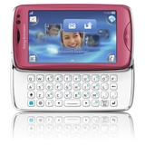 Sony Ericsson txt pro Cellular Phone - Wi-Fi - 2.75G - Slider - Pink