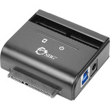 SIIG  INC. SIIG JU-SA0G11-S1 Drive Dock - External - Black