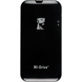 Kingston Wi-Drive 16 GB External Network Flash Drive - Black