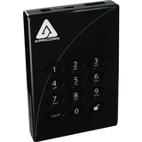 APRICORN Apricorn Aegis Padlock Pro A25-PLE256-1000 1 TB External Hard Drive - Black