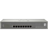 CP TECHNOLOGIES LevelOne GEP-0821 8-Port Gigabit PoE Desktop Switch (123.2W)