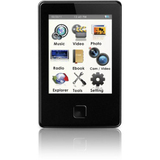 Ematic EM804VIDB 4 GB Black Flash Portable Media Player - EM804VIDB