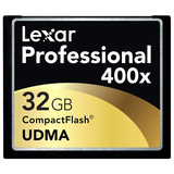 Lexar Media Professional 32 GB CompactFlash (CF) Card - 1 Card - LCF32GCTBNA400