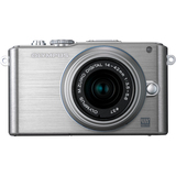 Olympus PEN E-PL3 12.3 Megapixel Mirrorless Camera (Body with Lens Kit) - 14 mm - 42 mm - Silver V205031SU000