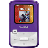 SanDisk Sansa Clip Zip SDMX22-004G-A57P 4 GB Purple Flash MP3 Player