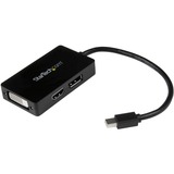 STARTECH.COM StarTech.com Mini DisplayPort to DisplayPort DVI or HDMI Multifunction Adapter