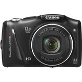 Canon PowerShot SX150 IS 14.1 Megapixel Compact Camera - Black - 5664B001