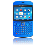 Sony Ericsson txt Cellular Phone - Wi-Fi - 2.75G - Bar - Blue - 12538850