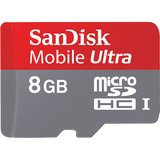SanDisk Mobile Ultra SDSDQY-008G-A11A 8 GB MicroSD High Capacity (microSDHC) - 1 Card