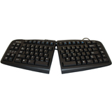 GOLDTOUCH Goldtouch Standard USB Keyboard Black with PS/2 Adapter By Ergoguys