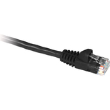 CP TECHNOLOGIES ClearLinks 14FT Cat. 5E 350HMZ Black Molded Snagless Patch Cable