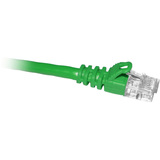 CP TECHNOLOGIES ClearLinks 10FT Cat5E 350MHZ Green Molded Snagless Patch Cable