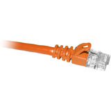 CP TECHNOLOGIES ClearLinks 10FT Cat5E 350MHZ Orange Molded Snagless Patch Cable