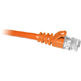 CP TECHNOLOGIES ClearLinks 100FT Cat5E 350MHZ Orange Molded Snagless Patch Cable