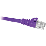 CP TECHNOLOGIES ClearLinks 14FT Cat5E 350MHZ Purple Molded Snagless Patch Cable