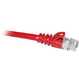 CP TECHNOLOGIES ClearLinks 7FT Cat5E 350MHZ Red Molded Snagless Patch Cable