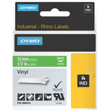 DYMO CORPORATION Dymo White 0n Green Color Coded Label