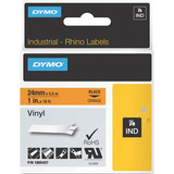 DYMO CORPORATION Dymo Black on Orange Color Coded Label