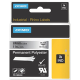 DYMO CORPORATION Dymo Black on Metallic ID Label