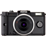 15073 - Pentax Q 12.4 Megapixel Mirrorless Camera (Body with Lens Kit) - 8.50 mm - Black