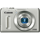 Canon PowerShot S100 12.1 Megapixel Compact Camera - Silver