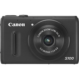 5244B001 - Canon PowerShot S100 12.1 Megapixel Compact Camera - Black