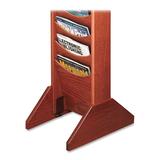 Buddy Literature Wall Racks Single Wood Base BDY61717