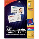 Avery Self Laminating Business Card Sheet AVE75361