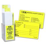 Tabbies Acrylic Emergency Information Card Display TAB34651