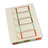 SJ Paper Bottom Tab TOC Divider SJPS08175