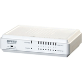 Buffalo LSW3-GT-5EP/W 5 Port 10/100/1000 Gigabit Wired Switch