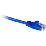 CP TECHNOLOGIES ClearLinks 3FT Cat5E 350MHZ Blue Molded Snagless Patch Cable