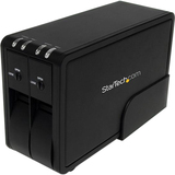 STARTECH.COM StarTech.com Dual 3.5in USB 3.0 Hot aSwap Trayless SATA Hard Drive Enclosure w/ Fan