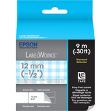 Epson Standard LC Tape Cartridge Gray on Blue Check - LC4CAY9