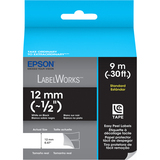 EPSON Epson Vivid Label Tape White on Black